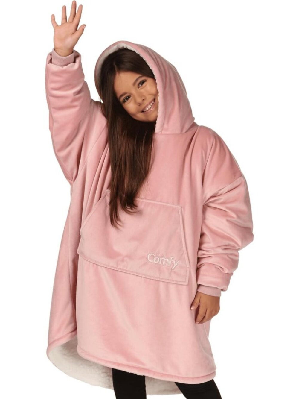 Cozy Kids Sherpa Wearable Blanket Hoodie | Shark Tank Inspired | Comfy & Warm